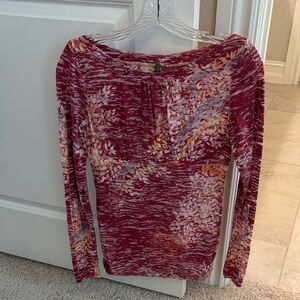 Free people- Floral Long Sleeve Women's Top